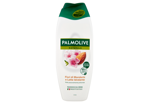 Palmolive Naturals Bagnodoccia Crema Fiori di Mandorlo e Latte Idratante 500ml
