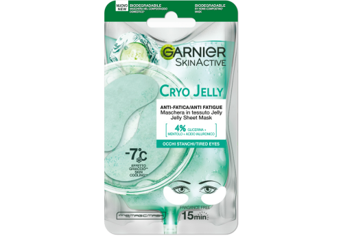 Garnier Skin Active Cryo Jelly Maschera Occhi In Tessuto Jelly Anti-Fatica