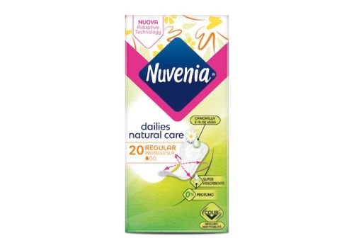 Nuvenia Dailies Natural Care Proteggi Slip Regular 20 pezzi