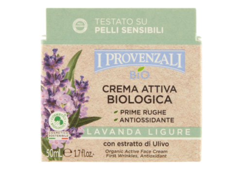 I Provenzali bio crema attiva biologica lavanda ligure 50ml
