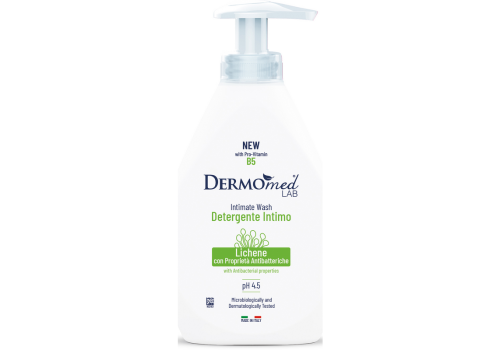 Dermomed Lab Detergente Intimo Antibatterico pH4.5 al Lichene 250ml