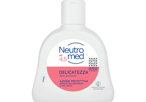 Neutromed Intimo Delicatezza pH4,5 Azione Protettiva Gravidanza e Post Parto 200ml