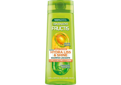 Shampoo Lisciante Hydra Liss per Capelli Crespi e Difficili Da Lisciare 250ml