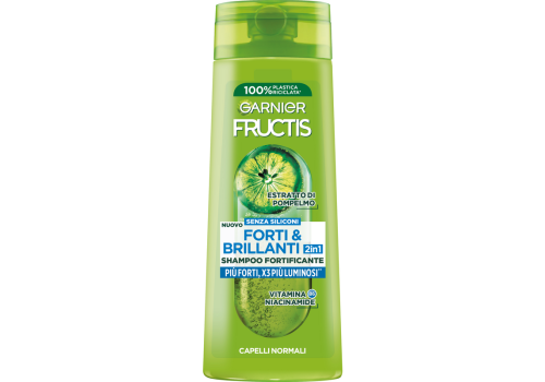 Shampoo Fortificante 2in1 Forti & Brillanti per Capelli Normali 250ml