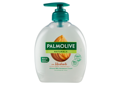 Palmolive Naturals Sapone Liquido Mani Idratante Latte e Mandorla 300ml