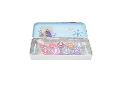 Lip Smacker Lip&Face Tin Disney Frozen con 3 lucidalabbra + 6 colori in crema + 2 applicatori