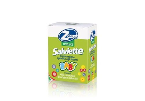 Zcare Natural salviette baby con profumazione sgradita agli insetti 10 pezzi | offerta speciale