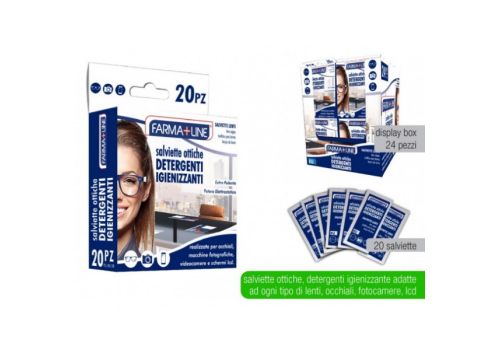 Salviettine Occhiali 20pz