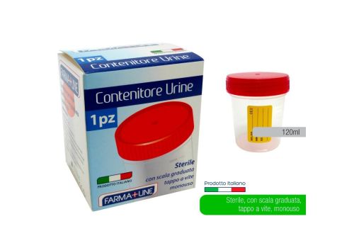 Contenitore sterile urine 120ml