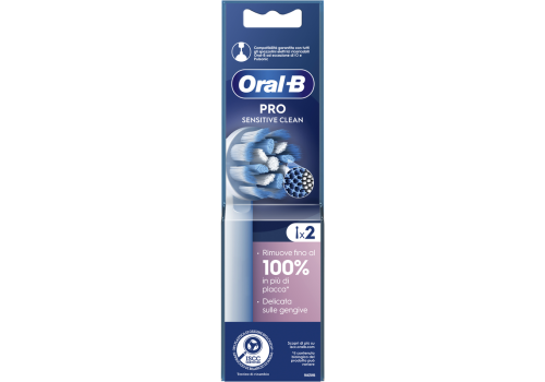 Oral-B Pro Sensitive Clean Testine Di Ricambio 2 pezzi