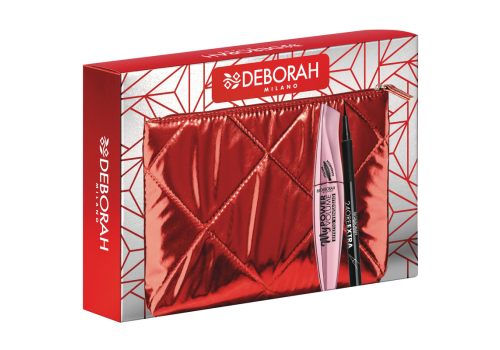 Deborah Milano Pochette 06 con Mascara My Power Volume + Eyeliner 24 Ore Extra