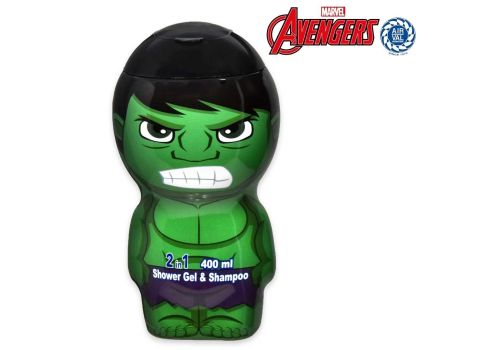 Avengers Hulk 2D Shower Gel e Shampoo 2in1 400ml