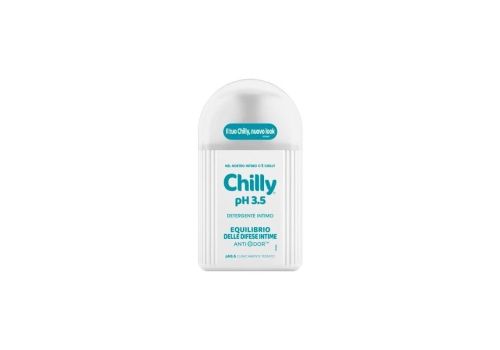 Chilly Detergente Intimo pH3,5 Equilibrio Delle Difese Intime Anti-Odor 200ml