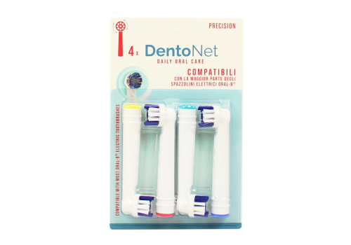 Dentonet Ricambio Spazzolini Elettrici Eb20 4 Pezzi