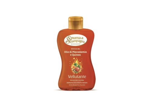 Spuma di Sciampagna Doccia Gel Vellutante con Olio Di Macadamia E Quinoa 300ml