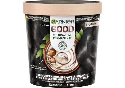 Garnier Good Colorazione Permanente Senza Ammoniaca 2.0 Nero