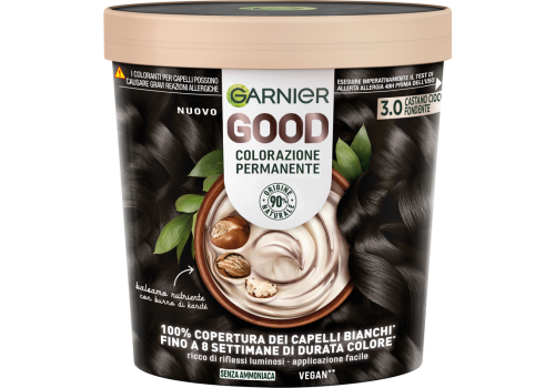 Garnier Good Colorazione Permanente Senza Ammoniaca 3.0 Castano Cioccolato Fondente