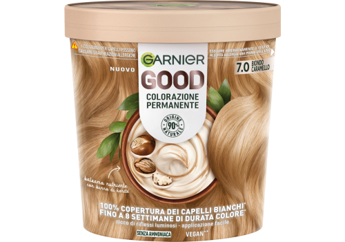 Garnier Good Colorazione Permanente Senza Ammoniaca 7.0 Biondo Caramello