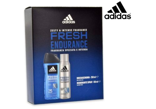 Adidas Fresh Endurance Deodorante Spray 150ml + Shower Gel 250ml