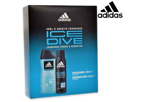 Adidas Ice Dive Deodorante 150ml + Shower Gel 250ml