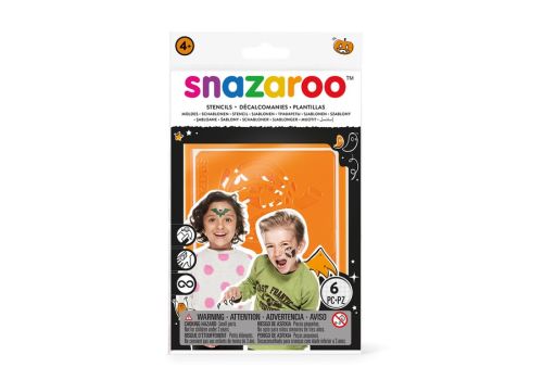 Snazaroo Stencil Halloween Assortiti 6pz