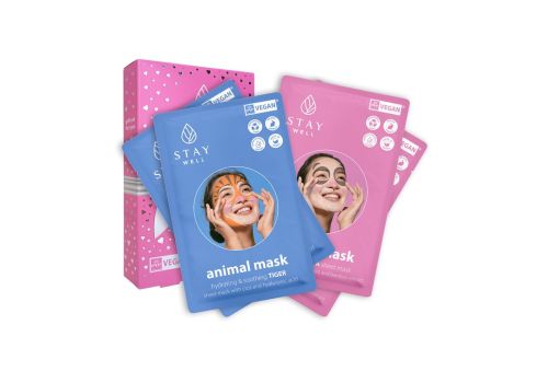 Stay Well animal masks combo maschera in tessuto