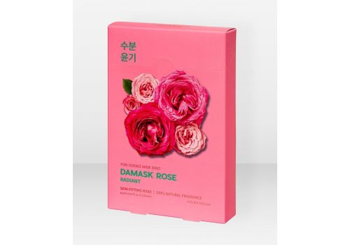 Holika Holika Pure Essence Maschera in Tessuto Damask Rose 5pz