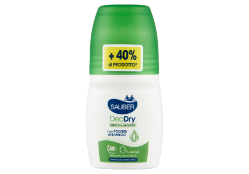 Sauber DeoDry Fresco&Asciutto Deodorante Roll-On 70ml