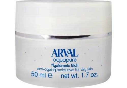 Arval hyaluronic rich crema viso idratante pelli secche 50ml