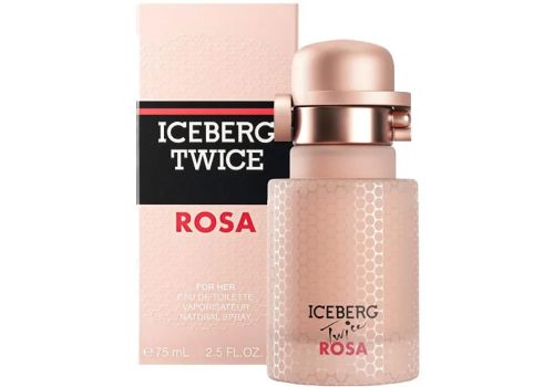 Iceberg twice rosa eau de toilette donna natural spray 75ml