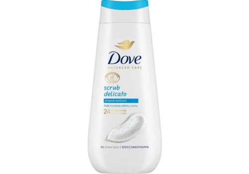 Dove scrub delicato docciaschiuma esfoliante 225ml