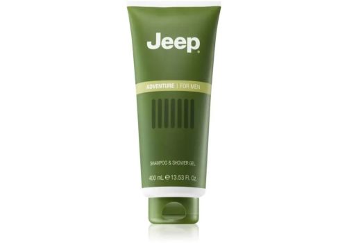 Jeep Adventure shampoo e shower gel uomo energizzante 400ml
