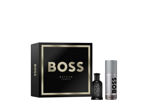 Hugo Boss boss bottled cofanetto con parfum uomo 50ml + deodorante spray 150ml