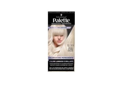 Palette Metallic 12-53 biondo platino colorazione permanente
