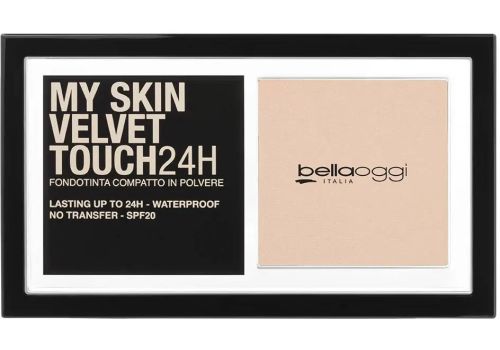 Bellaoggi my skin velvet touch 24h 10n ivory fondotinta compatto in polvere 9 grammi