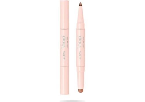 Pupa vamp! creamy duo 020 brown nude matita labbra contouring & rossetto brillante