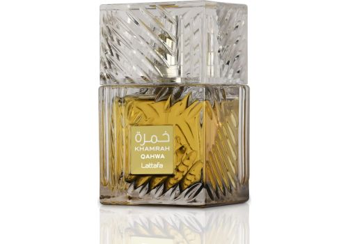 Lattafa khamrah qahwa eau de parfum unisex natural spray 100ml