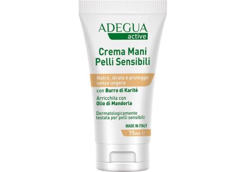 Adegua Active pelli sensibili crema mani lenitiva 75ml