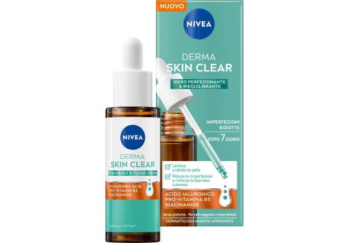Nivea derma skin siero viso riequilibrante 30ml
