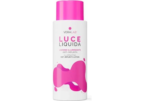 Veralab luce liquida lozione viso illuminante anti-impurità 100ml
