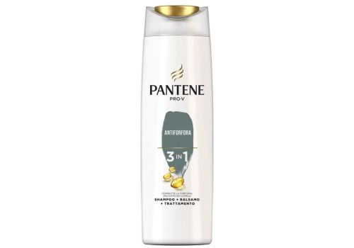 Pantene 3 in 1 shampoo antiforfora detergente purificante 250ml