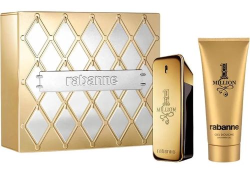 Paco Rabanne 1 million cofanetto con eau de toilette uomo 100ml + shower gel 100ml
