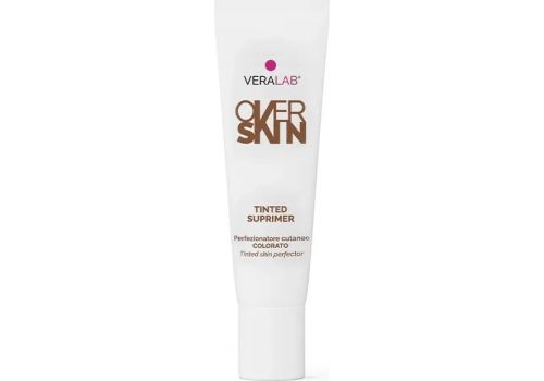 Veralab Overskin tinted suprimer 05 primer viso uniformante colorato 25ml