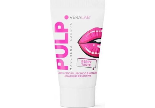 Veralab pulp maschera labbra ad azione riempitiva 20ml