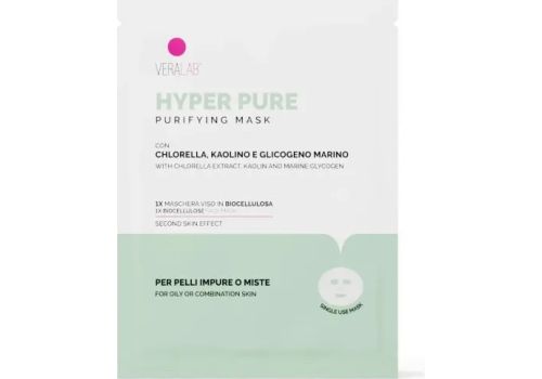 Veralab hyper pure maschera viso purificante riequilibrante 15ml