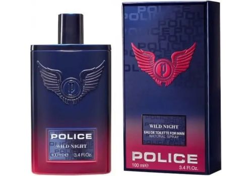 Police wild night eau de toilette uomo natural spray 100ml