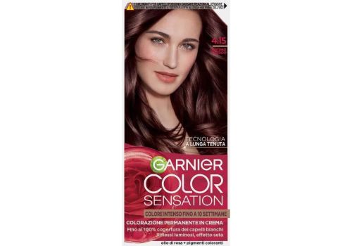 Garnier Color Sensation 4.15 castano freddo colorazione permanente in crema