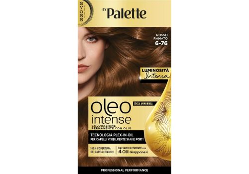 Syoss By Palette Oleo Intense 6-76 rosso ramato colorazione permanente con olio