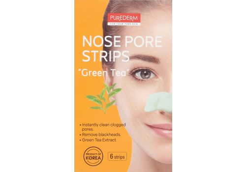 Purederm nose pore strip cerotto naso purificante 6 pezzi