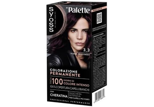 Syoss By Palette 5_29 rosso intenso colorazione permanente con cheratina